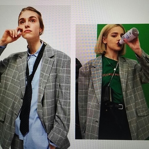 ZARA - Blogger Favourite chequered blazer - Picture 2 of 8